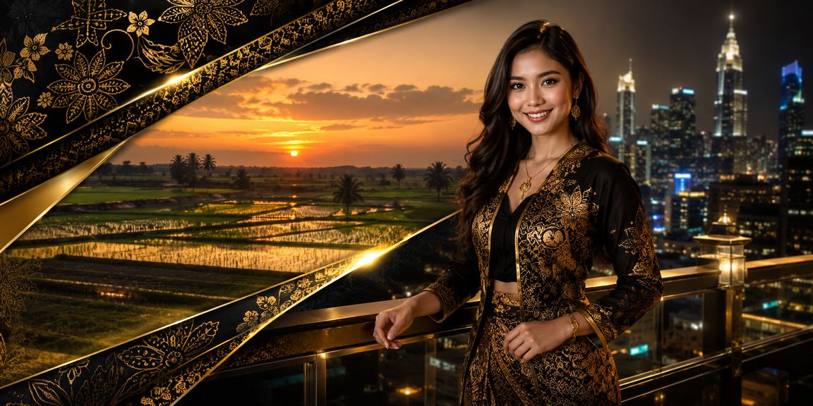 Hiburan kasino bergaya batik Kedah dengan suasana meriah