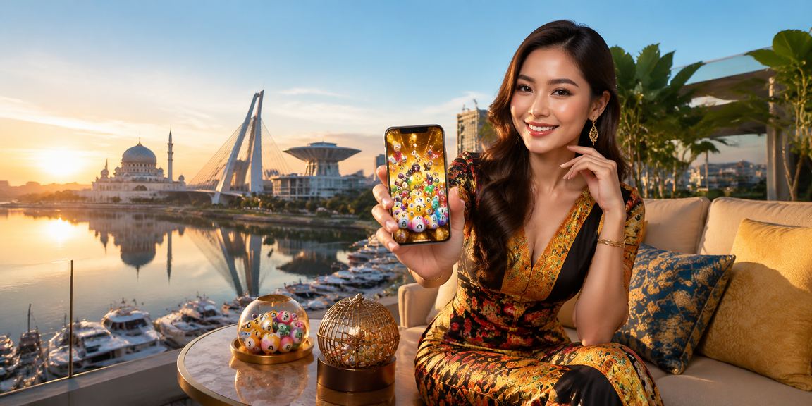 Pemain menikmati platform loteri digital 100r di Putrajaya